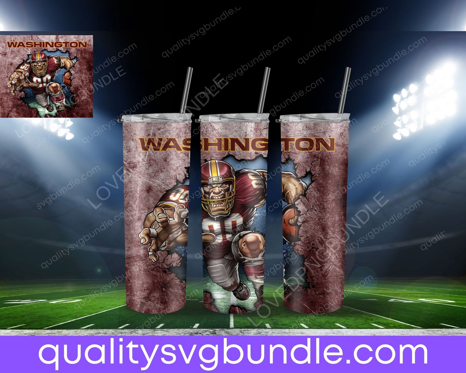 Washington Commanders Tumbler NFL