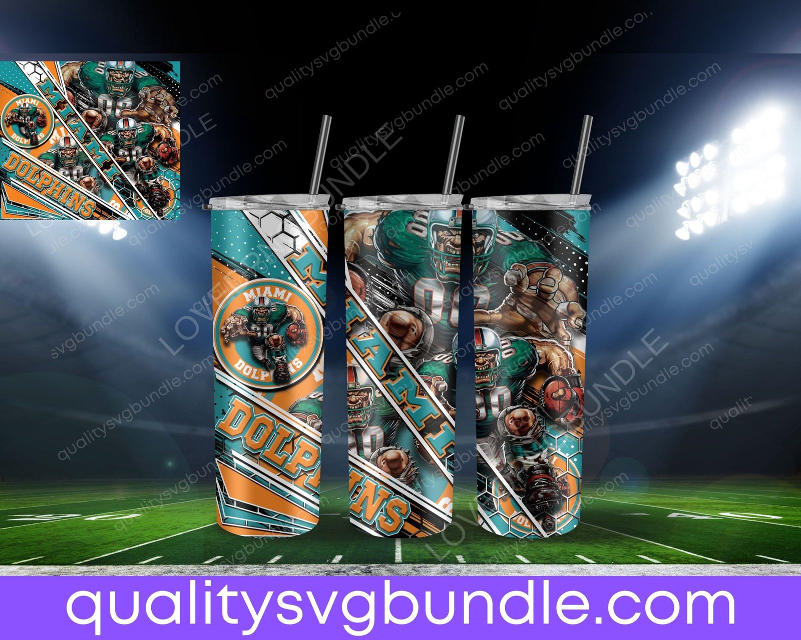 Miami Dolphins Tumbler NFL