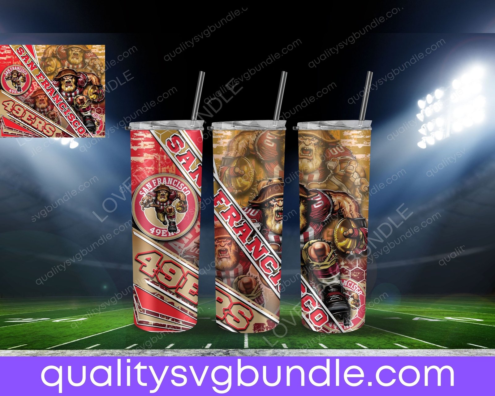 San Francisco Tumbler NFL