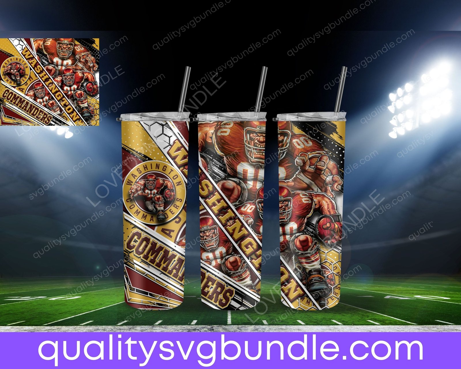 Washington Commanders Tumbler NFL