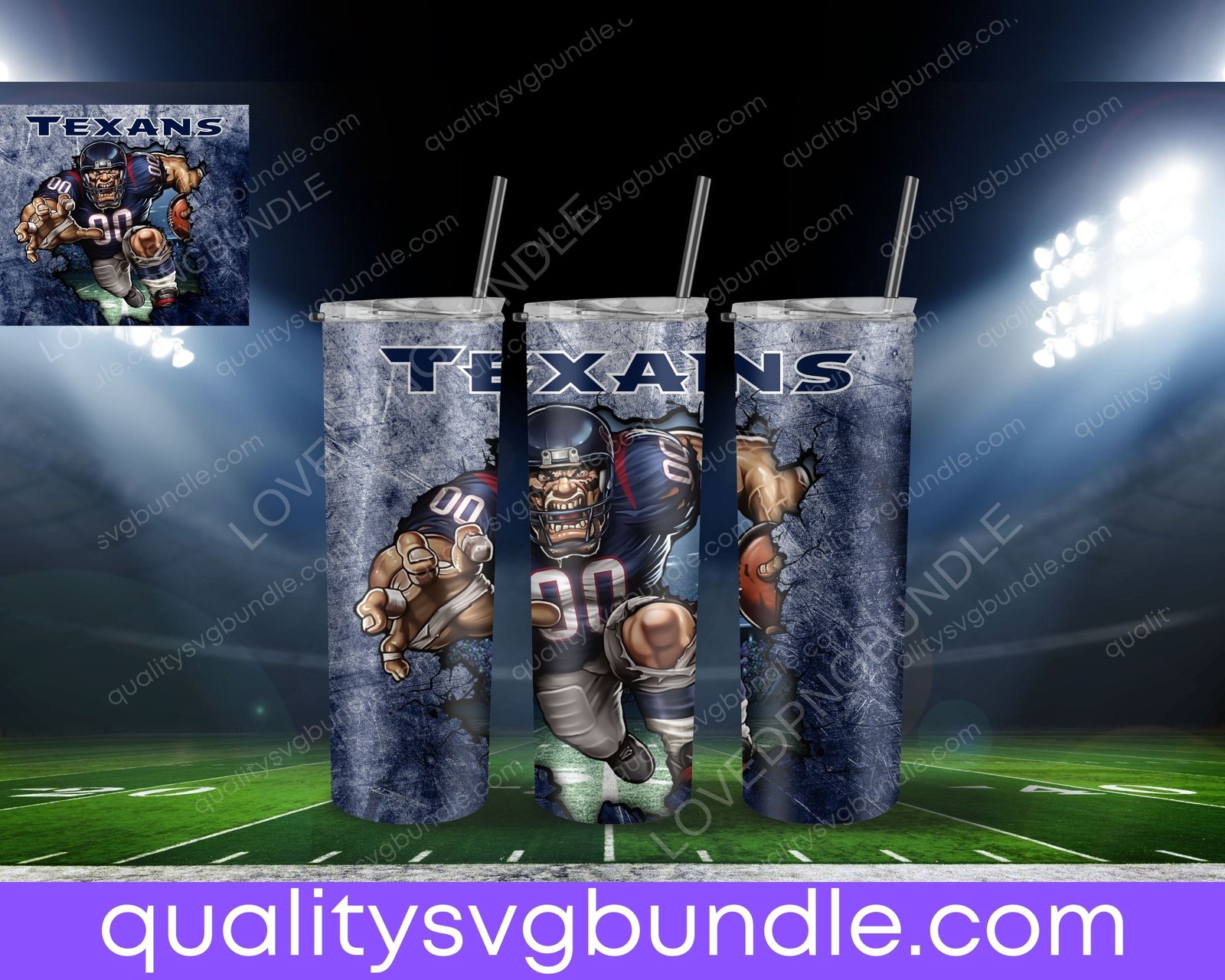 Houston Texans Football Tumbler NFL