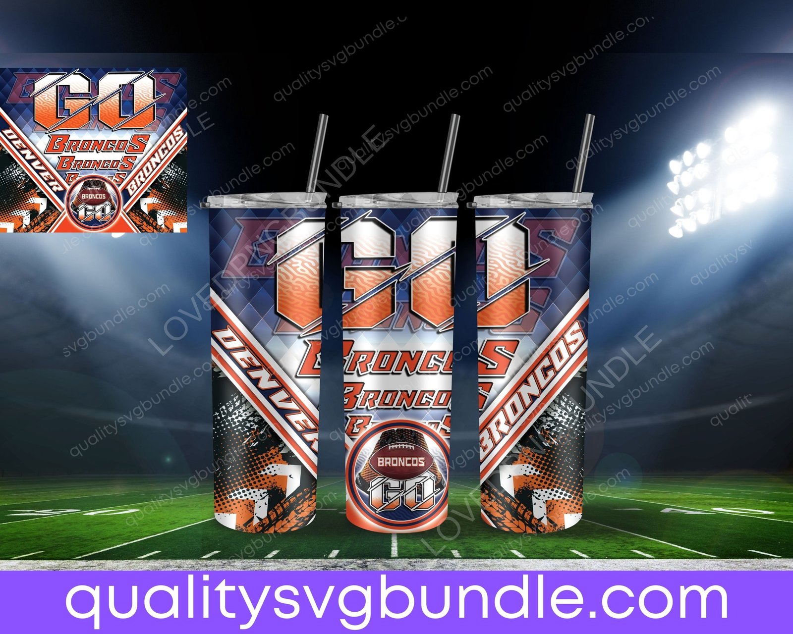 Denver Broncos Tumbler NFL