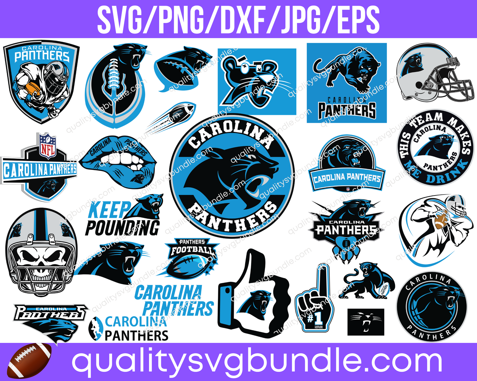 Carolina Panthers Football NFL Teams