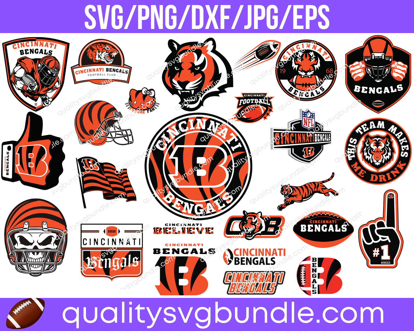 Cincinatti Bengals Football NFL Teams