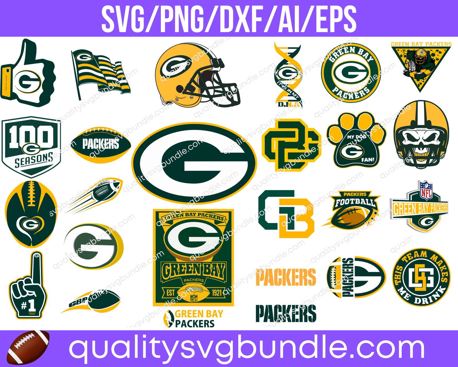 Green Bay Packers Football NFL Teams